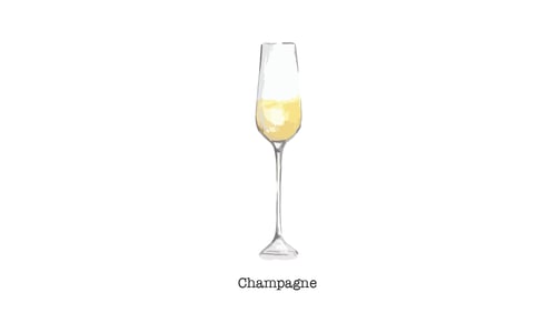Champagne Glasses RabbleOn