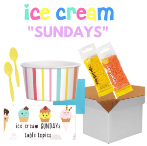 Ice Cream Sunday Sprinkles & Confetti RabbleOn